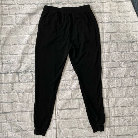 Super Dry Studio women M pull on jogger sweatpants w/elastic waist black - Picture 8 of 10